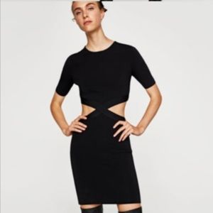 NWT Zara Cut Out Dress